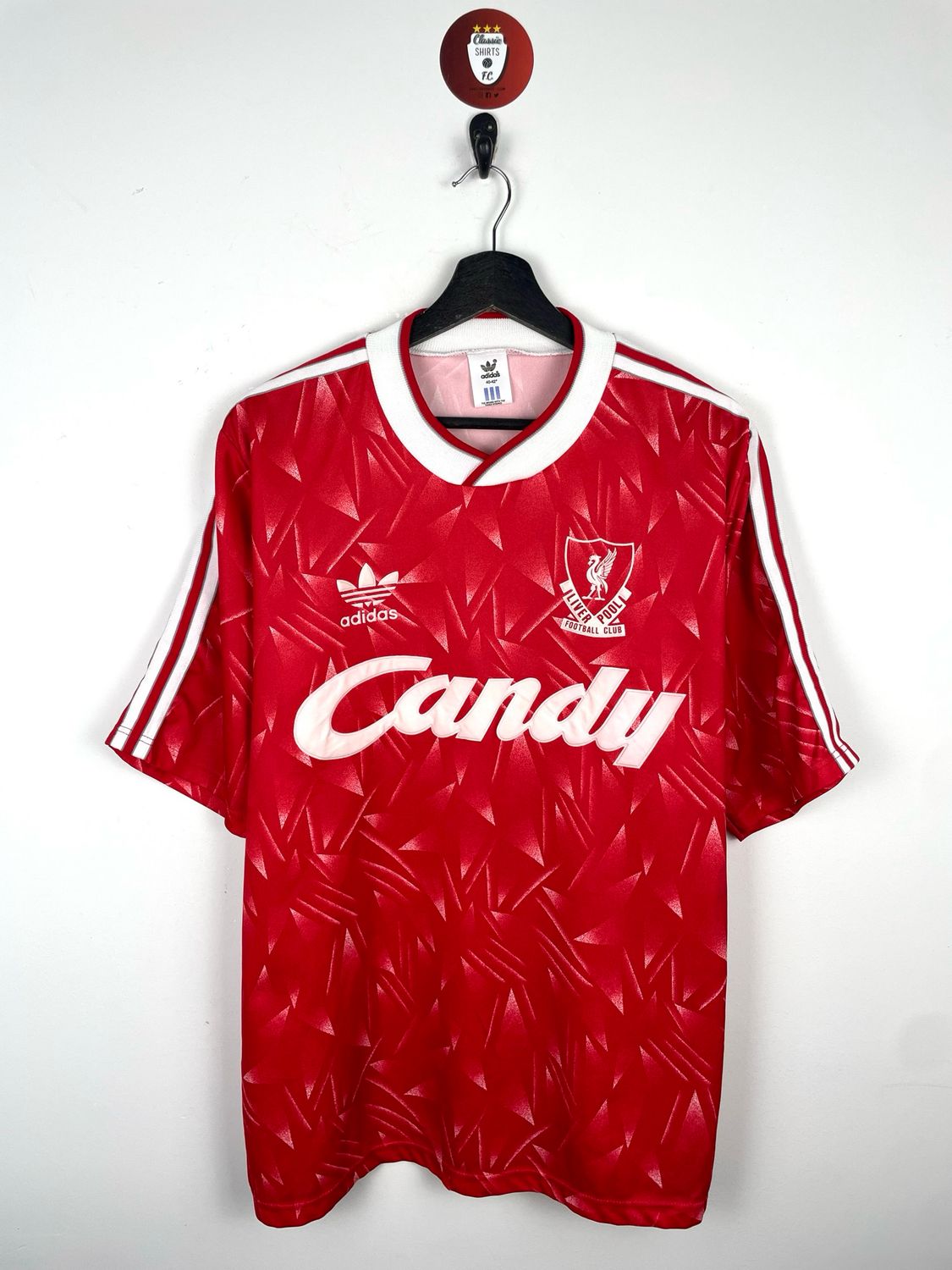 Liverpool 1989-91 home shirt
