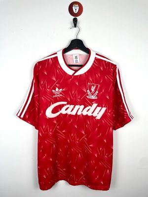 Liverpool 1989-91 home shirt