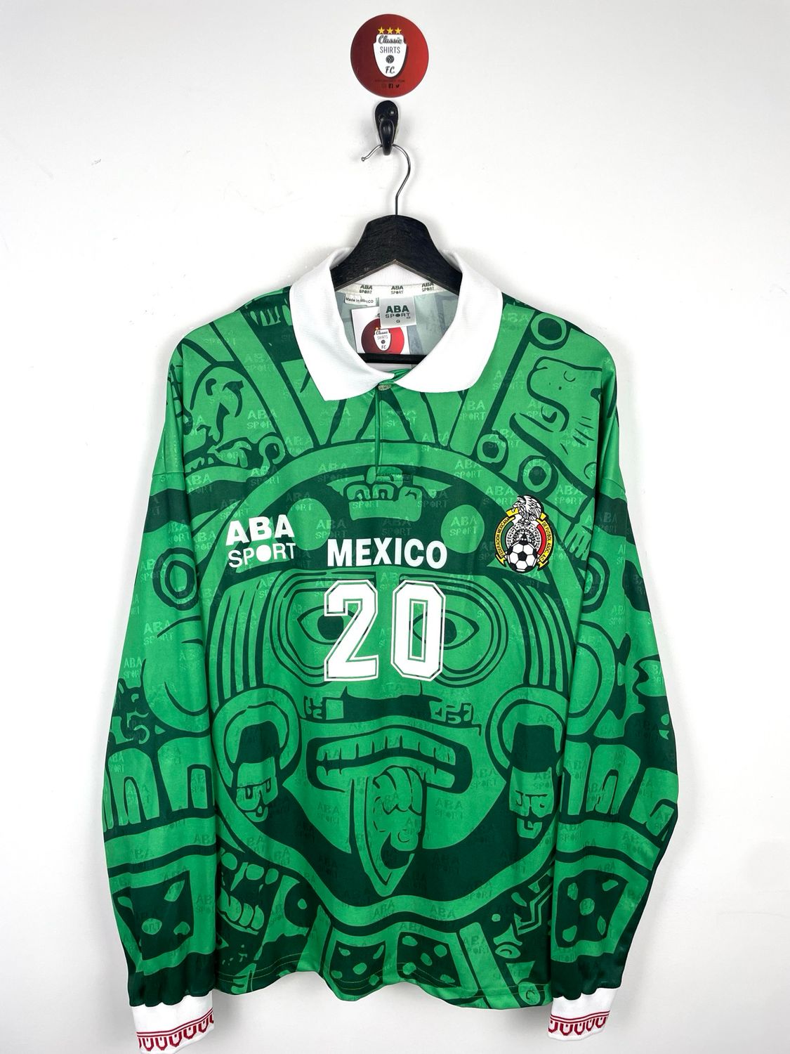 Mexico 1997-99 Home Shirt Long Sleeve #20