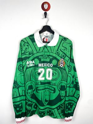 Mexico 1997-99 Home Shirt Long Sleeve #20