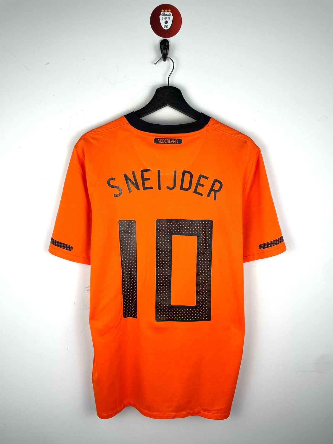 Holland 2010-12 Home Shirt Sneijder #10