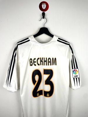 Real Madrid 2004-05 Home Shirt Beckham #23