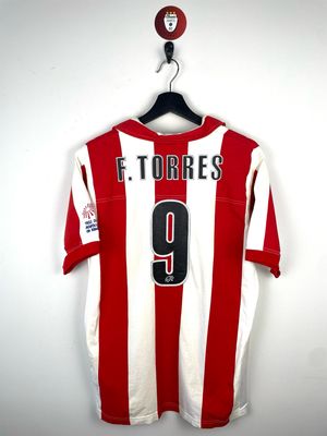 Atletico Madrid 2003-04 Centenary Home Shirt Torres #9