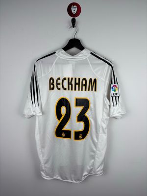 Real Madrid 2004-05 Home Shirt Beckham #23