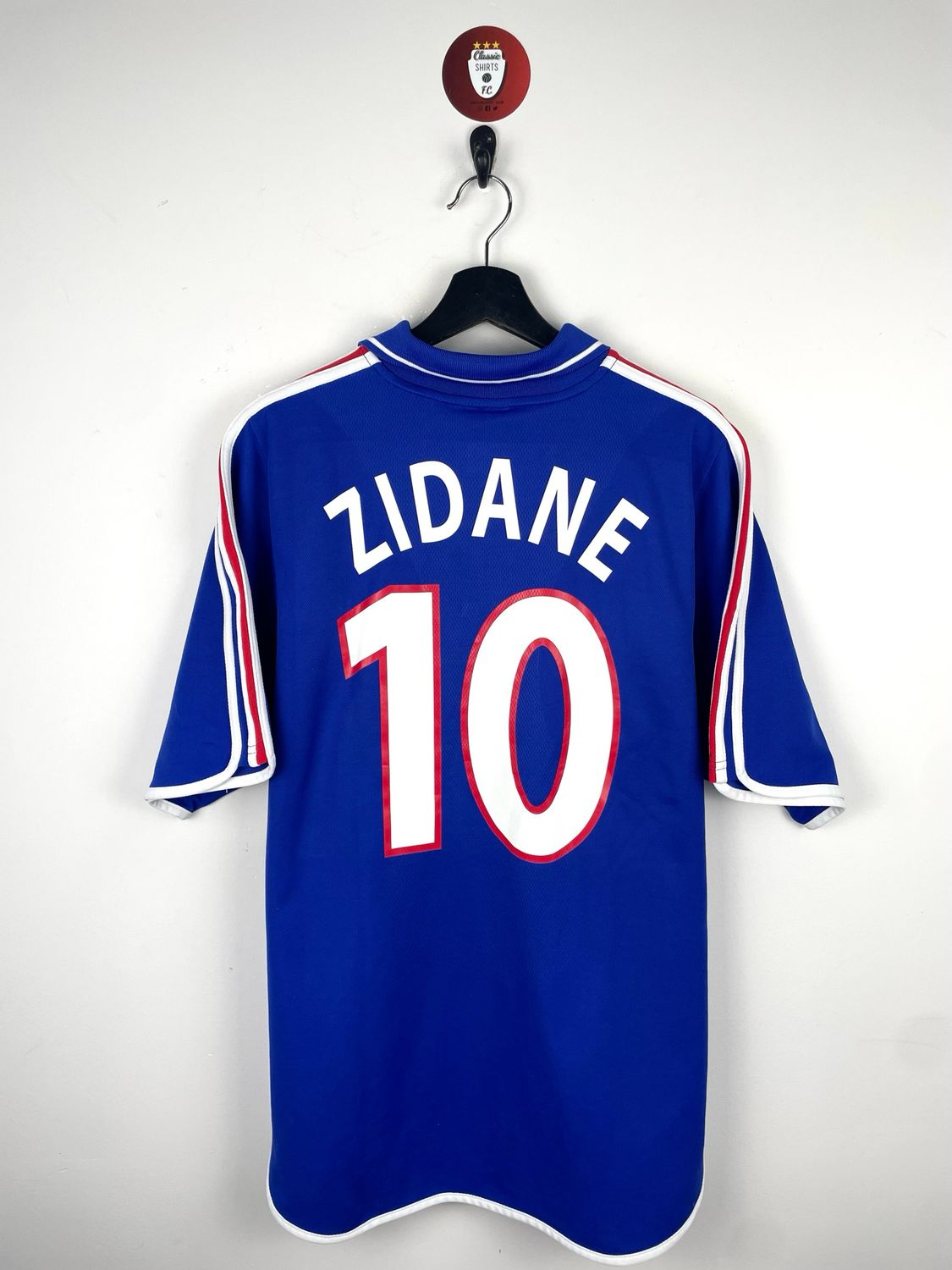 France 2000-02 Home Shirt Zidane #10