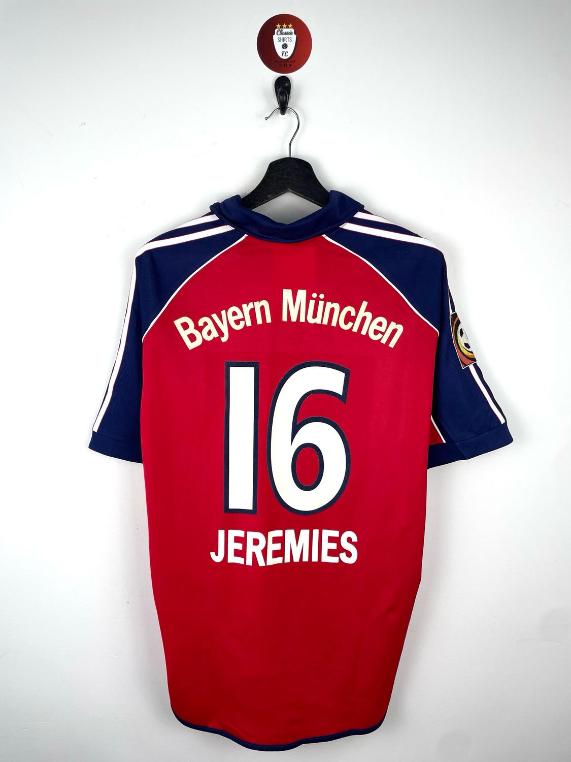 Bayern Munich 1999-01 Home Shirt #16 Jeremies