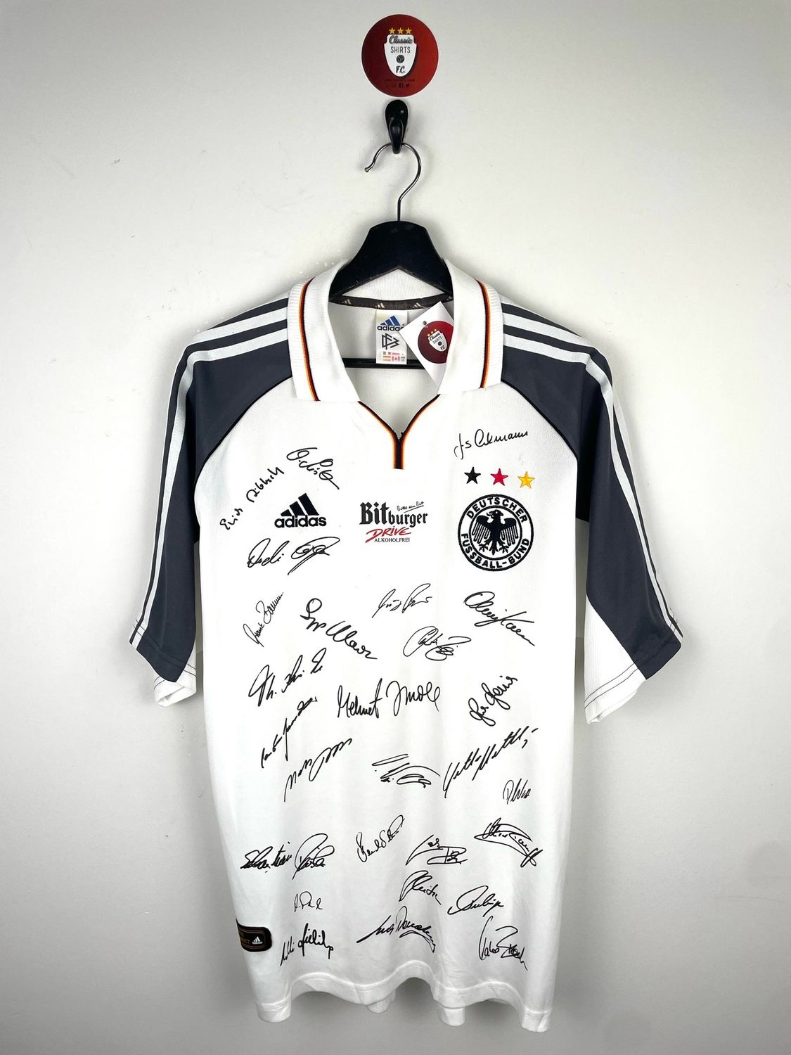 Germany 2000 'Squad Signed' Home Shirt