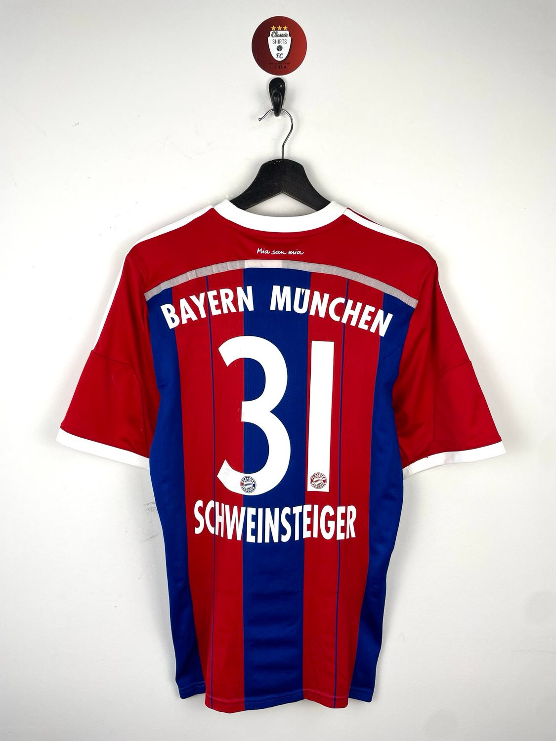 Bayern Munich 2014-15 Home Shirt #31 Schweinsteiger