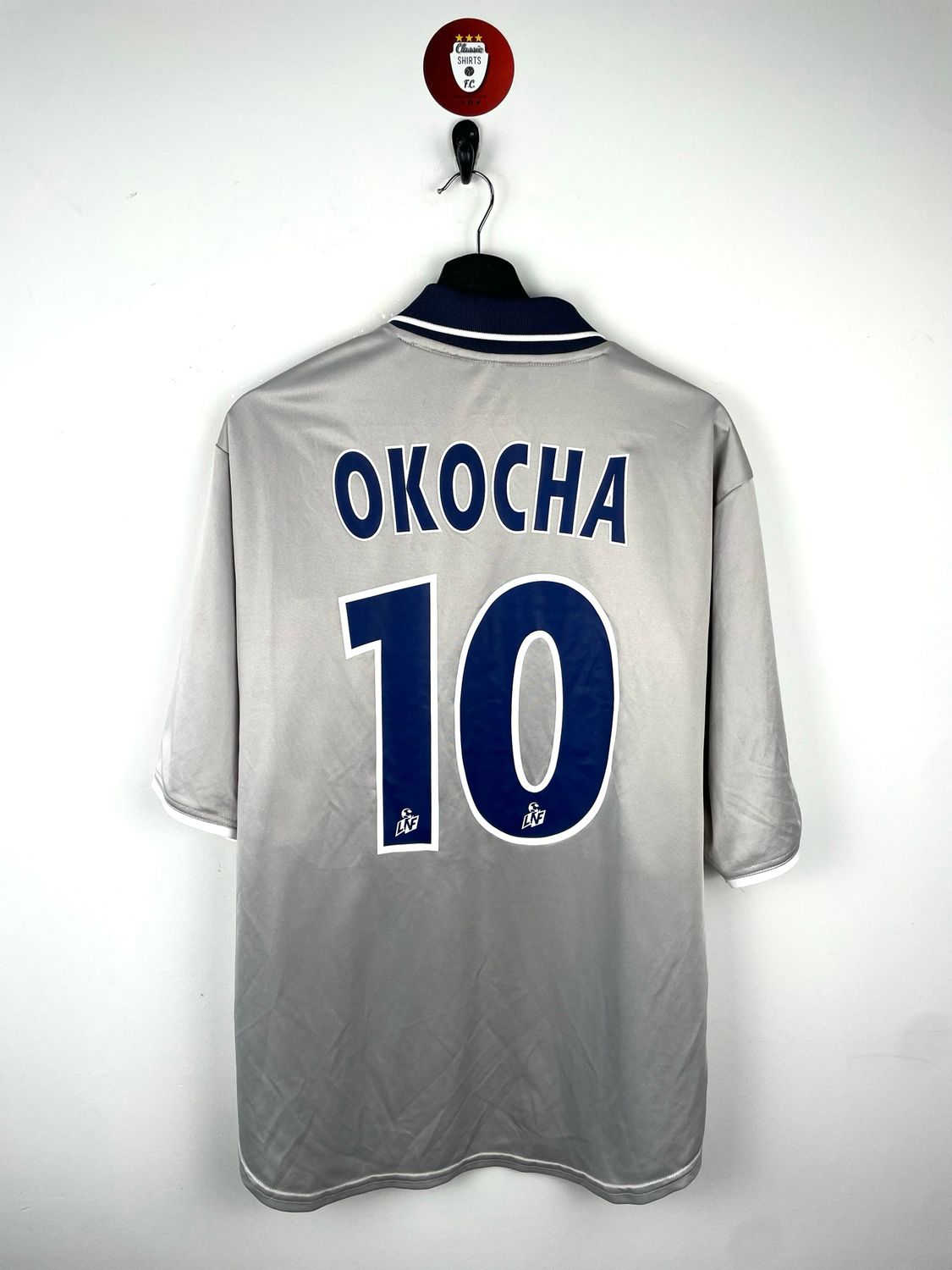 PSG 1999-00 Away Shirt #10 Okocha