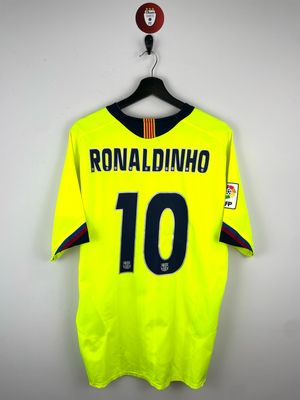 Barcelona 2005-06 Away Shirt #10 Ronaldinho