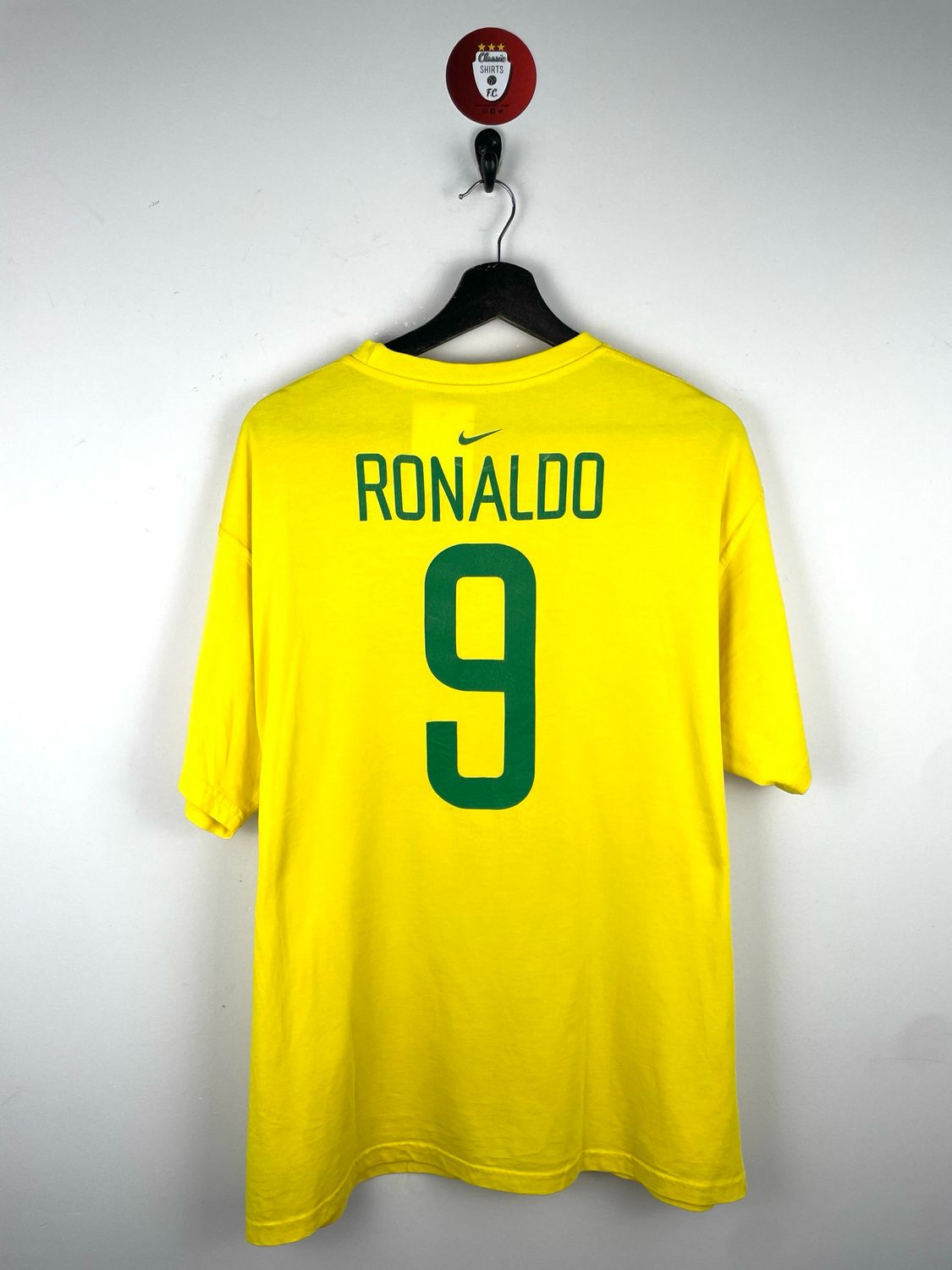 Brazil Ronaldo #9 Leisure Nike Shirt