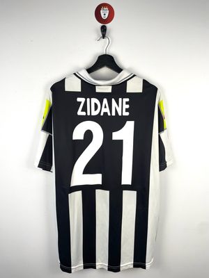 Juventus 2000-01 Home Shirt #21 Zidane