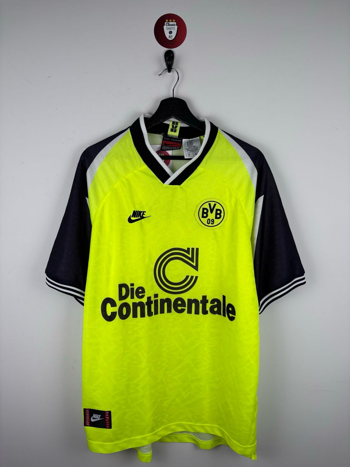 Borussia Dortmund 1995-96 Home Shirt
