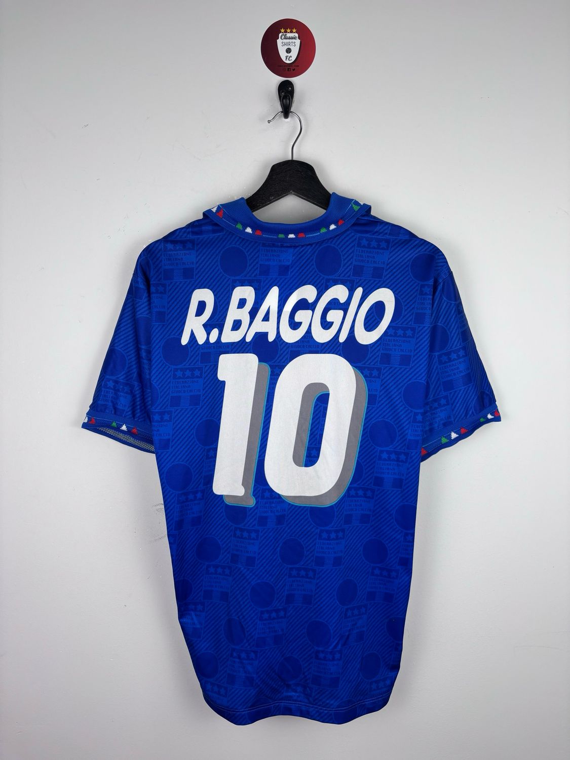 Italy 1994 Home Shirt Baggio #10