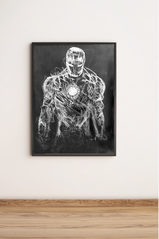 Gravure Iron Man