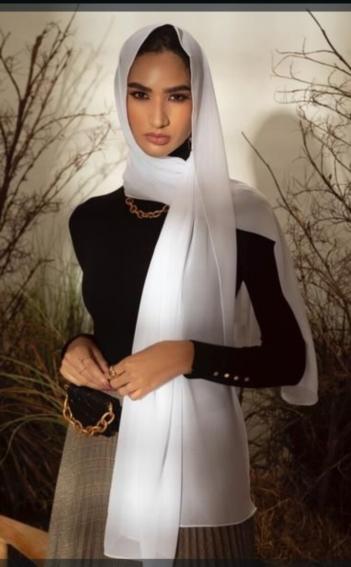 Two Meter long Chiffon scarfs