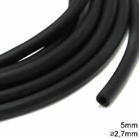 Black Rubber Tubing
