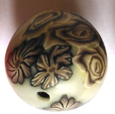 008:  Fimo Round 12mm (14pieces)