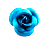 Metal Flower Blue
