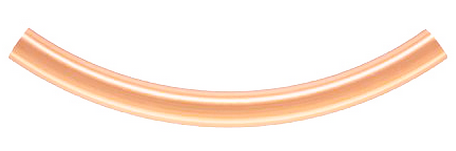 FST005:Tube Spacer Rose Gold  (20 pieces)