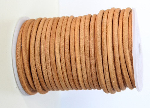 Leather Natural 4mm