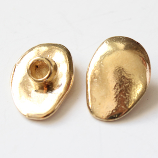 KC Gold Clasp (4mm) 10 pieces