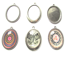 Pendants Base Silver