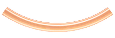 FST005:Tube Spacer Rose Gold 25mm