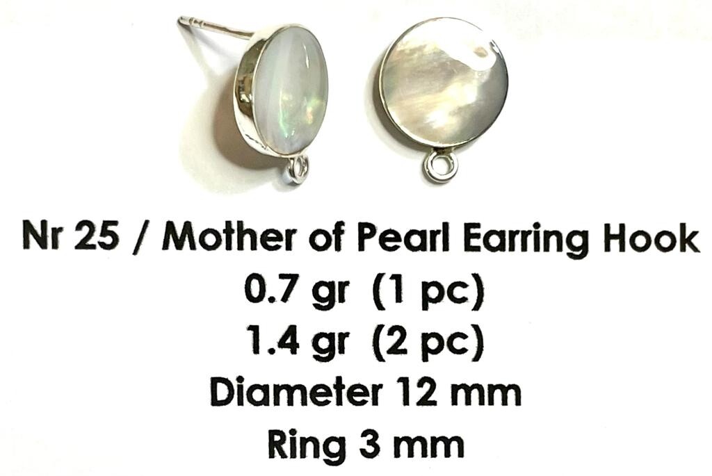Mother of pearl1 pairs)