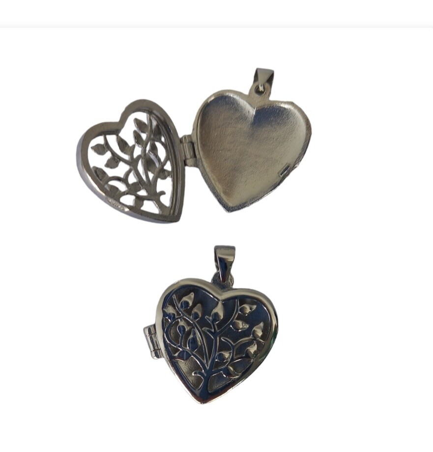 Sterling Silver locket heart