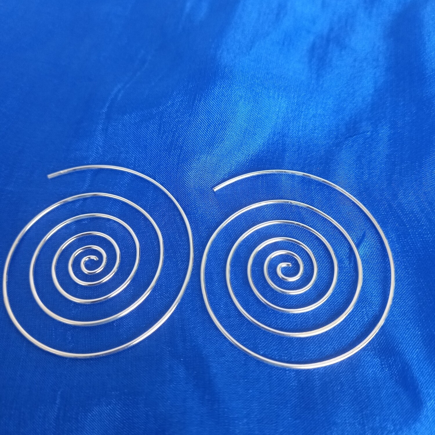 spiral earrings(1 pair)38mm