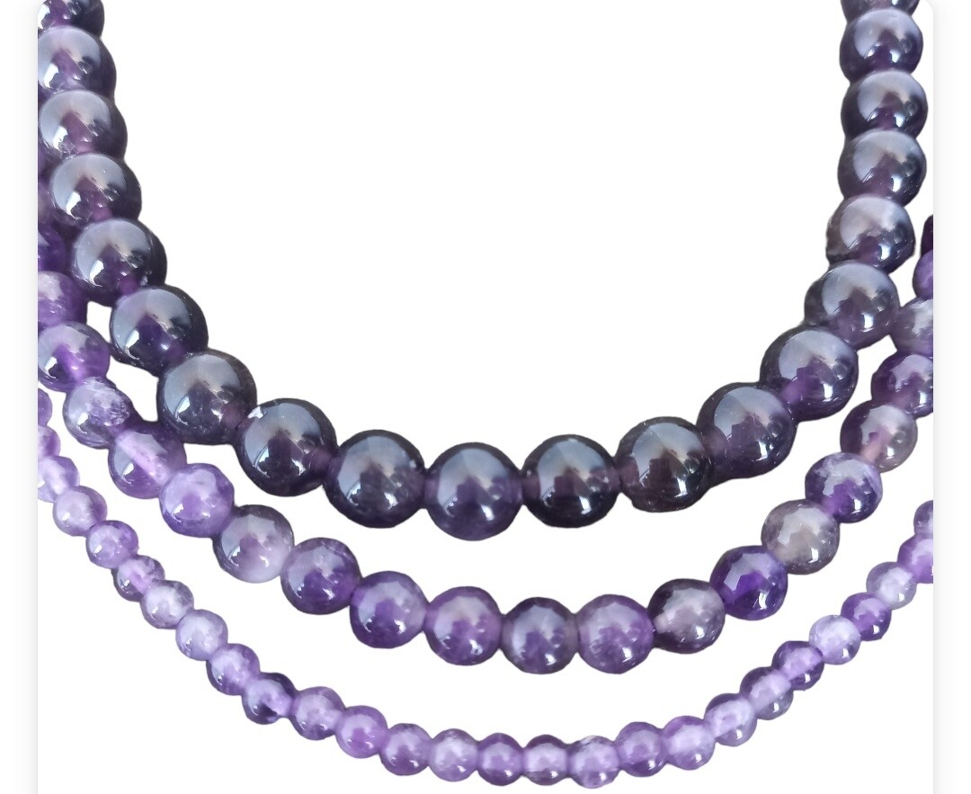 Amethyst round 6mm
