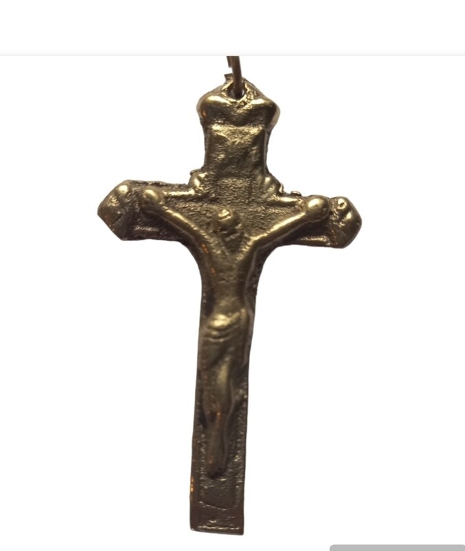 Brass cross