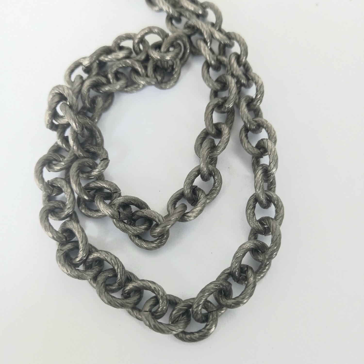 Chain Link Antique silver