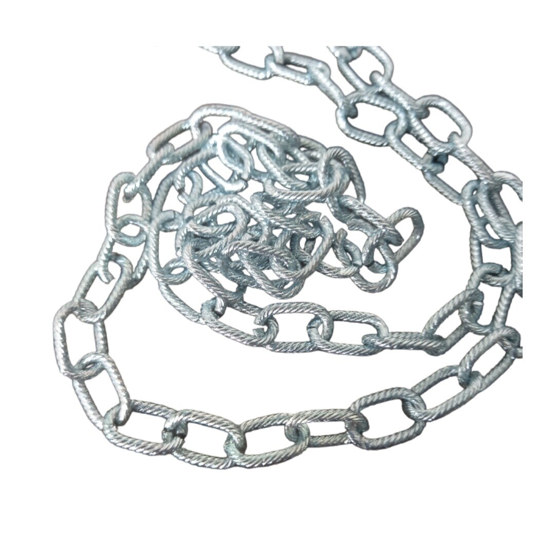 Chain link aqua 