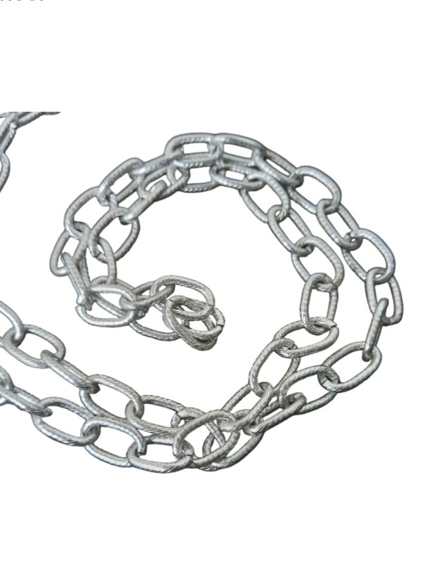 Chain link silver
