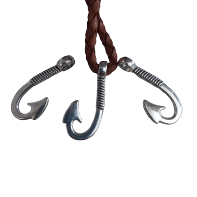 nickel anchor clasp(10)