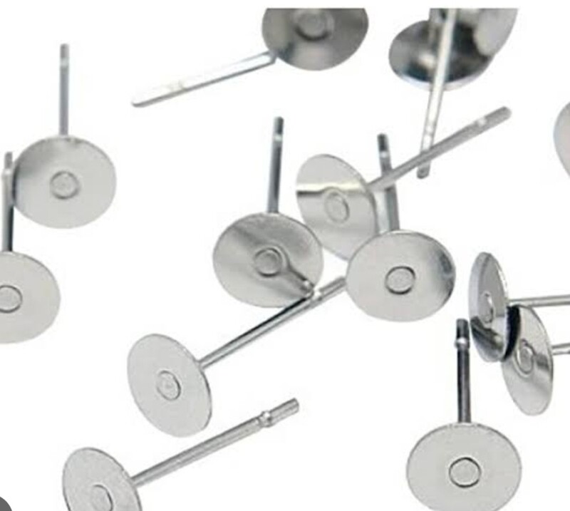 Earring flat backs(20pcs)