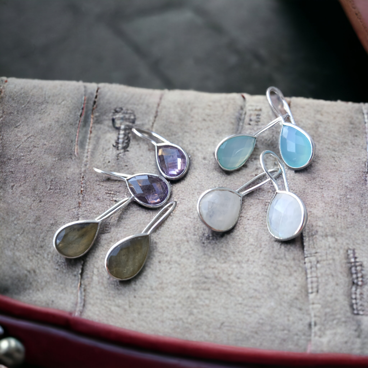 925 Sterling Silver Amethyst 