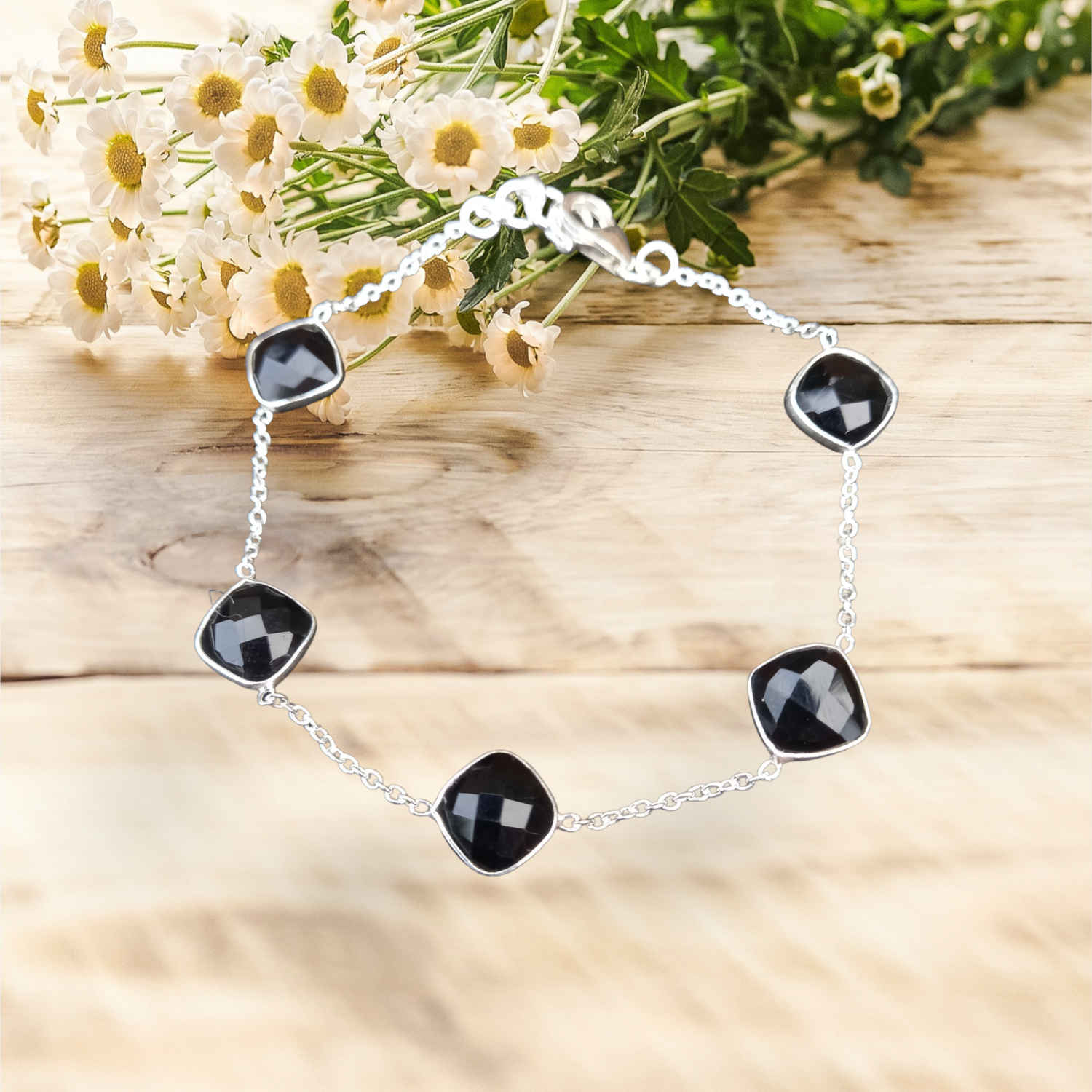Bracelet 925.SS Black Spinal