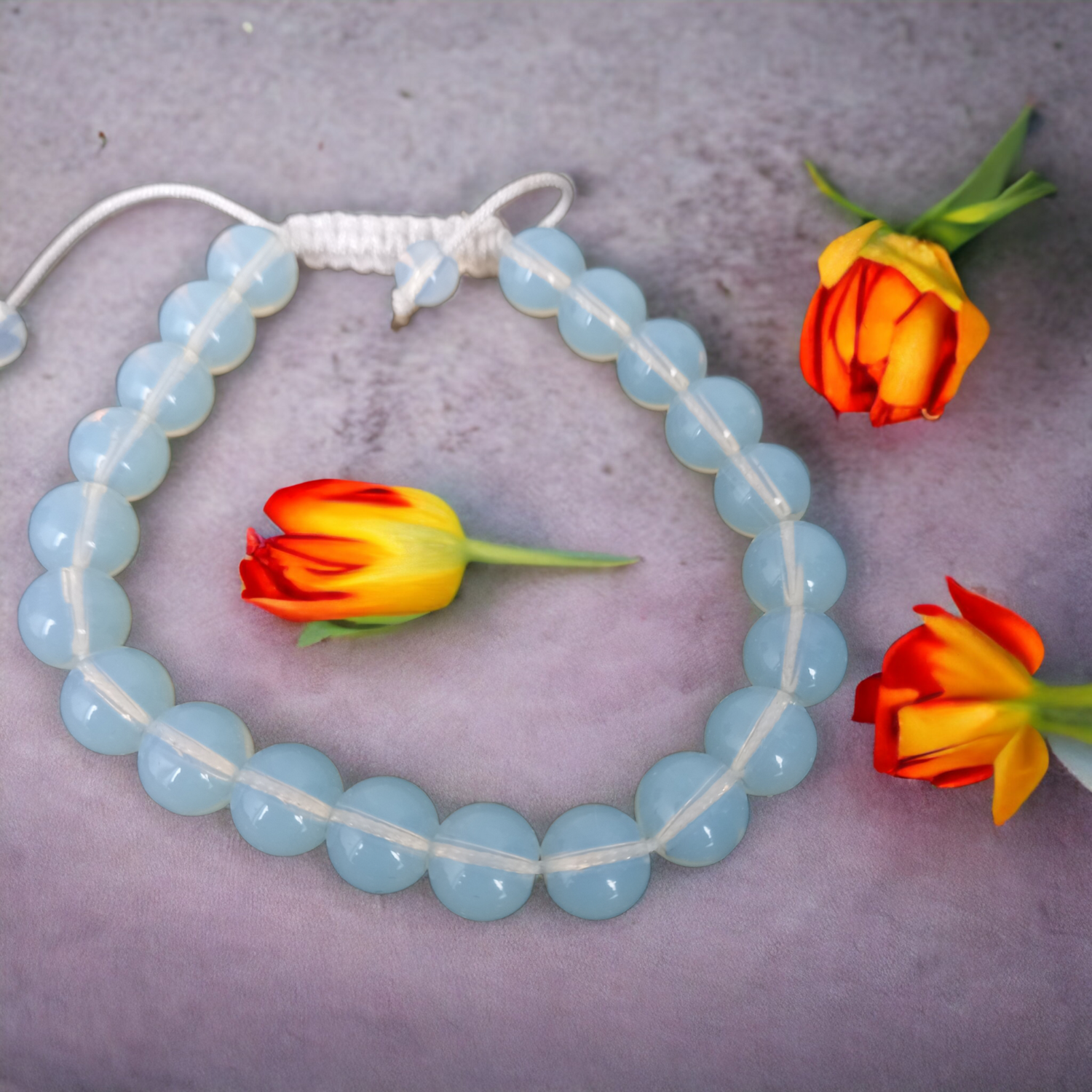 Opalite adjustable bracelet 