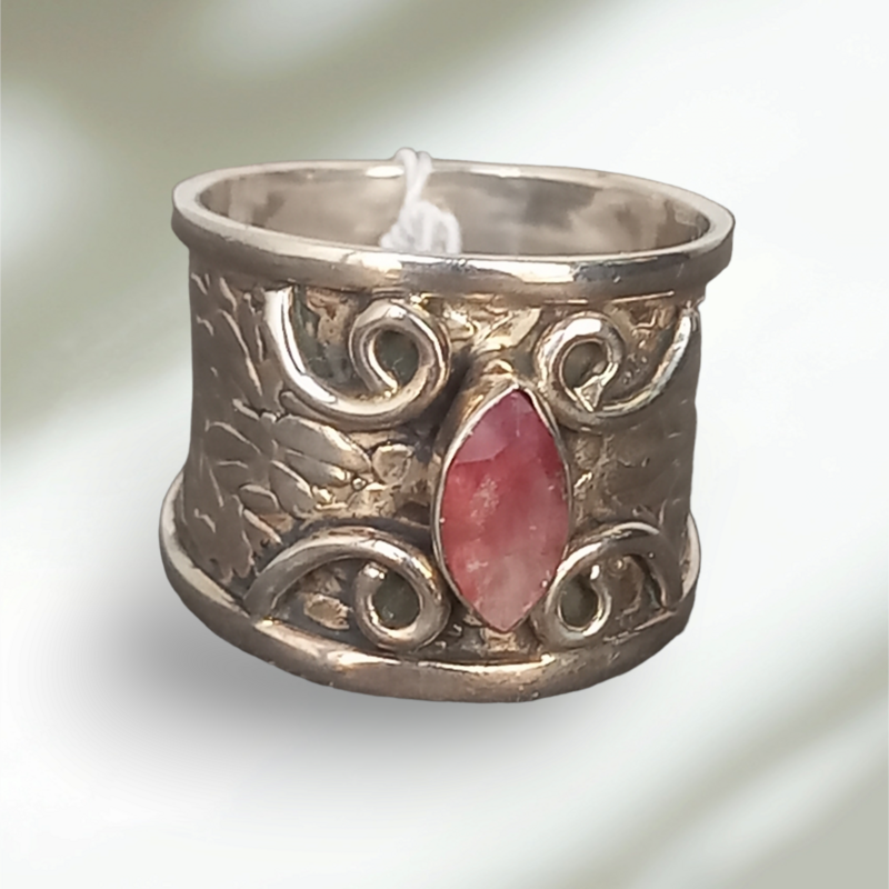 Sterling Silver Ruby