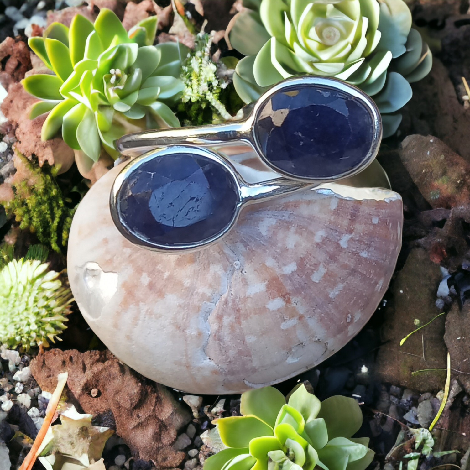 Sterling Silver Iolite 