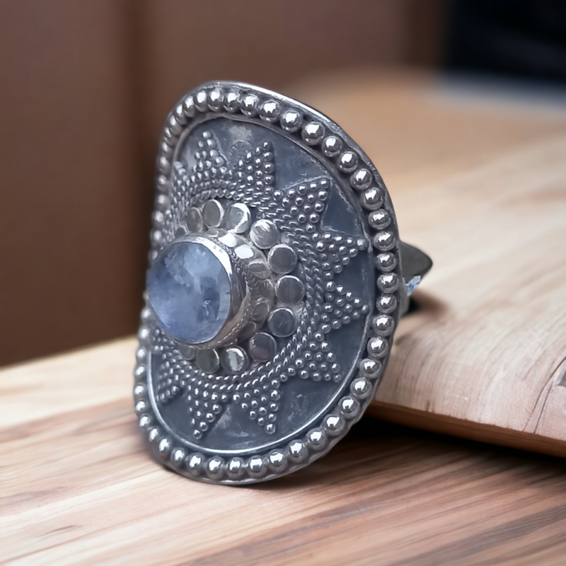 Sterling Silver Moonstone 