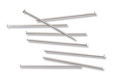 Head Pins Nickel 0.6/50mm