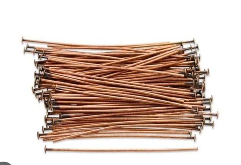 Head Pins Antique copper(50g)
