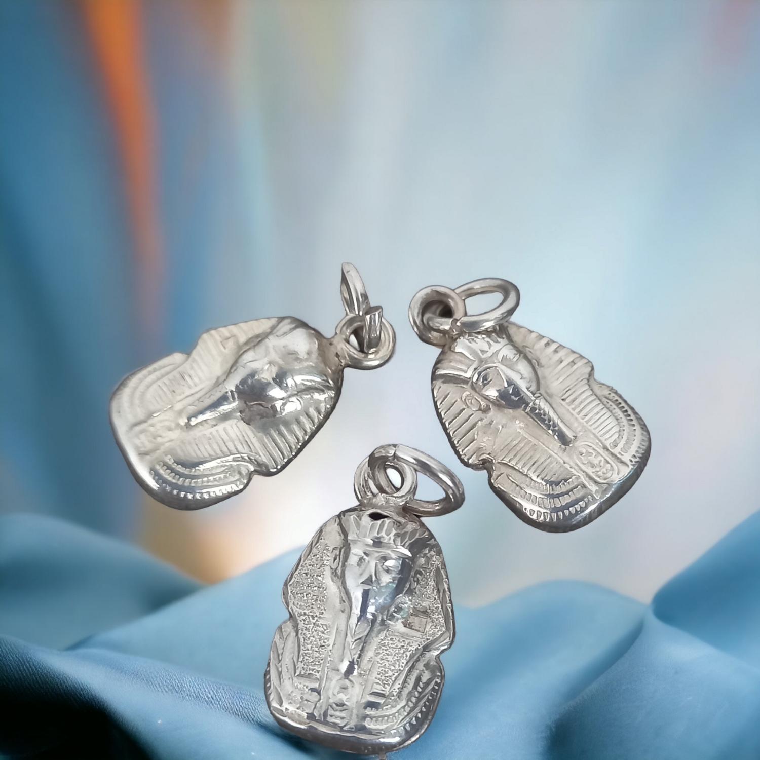 925 sterling silver Egyptian Mummy Pendant