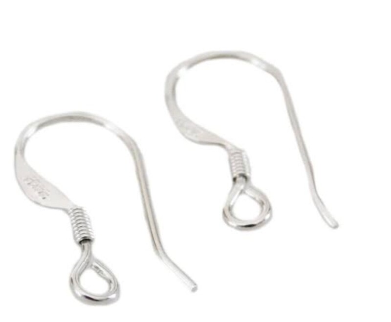 sse001s: Sterling Silver Earring Hook(10 pairs)