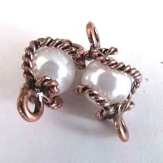 antCop001: Antique Copper Connector (50pieces)