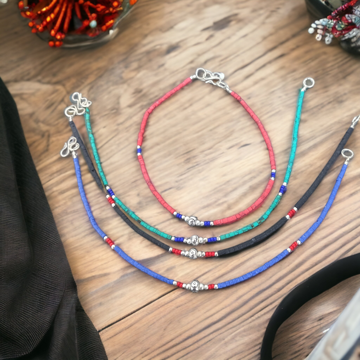 anklet001: Turquoise